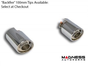 Alfa Romeo 4C Performance Exhaust - Supersprint - Dual Side Exit Design w/ Muffler Delete 